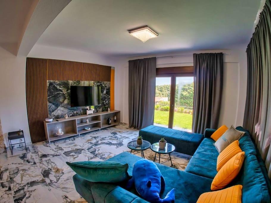 Deluxe Sani Relax Villa Buitenkant foto
